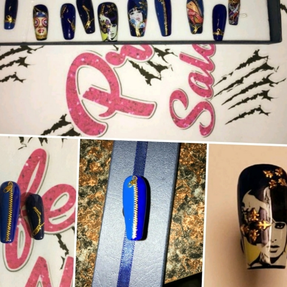 Glue on ready to wear Nails